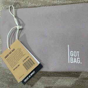 GOT BAG Mauve Cosmetic Bag